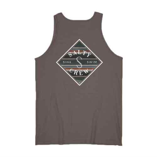 Salty Crew ファッション スーツ Salty Crew Tippet Refuge Tank Top (charcoal) Graphic Sleeveless Tee カラー:Charcoal■ご注文の際は、必ずご確認ください。...