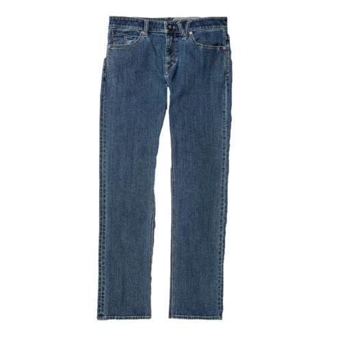 ボルコム Volcom Solver Denim Pants (Easy Enzyme Medium) Men's Modern Straight 16 Jeans メンズ