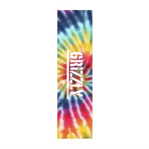 楽天サンガグリズリー Grizzly Griptape Tie Dye Stamp Skateboard Deck Grip Tape （Multi） Griptape ユニセックス