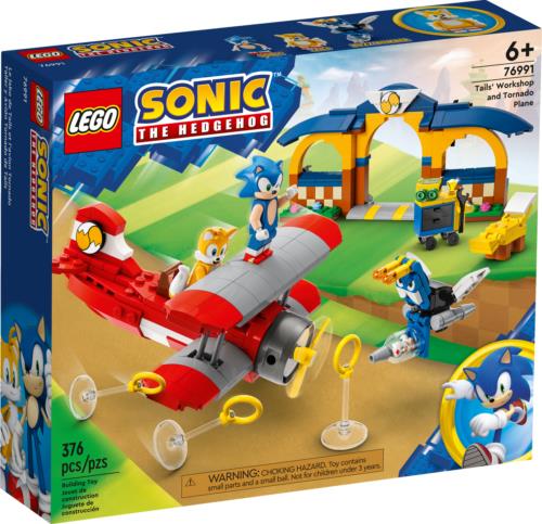 쥴 LEGO(R) Sonic the HedgehogTM Tails' Workshop and Tornado Plane 76991