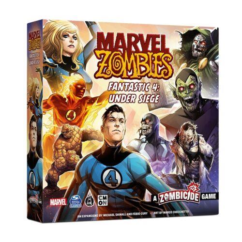 C-MON FANTASTIC 4: UNDER SIEGE ZOMBICIDE MARVEL ZOMBIES Board Game CMON