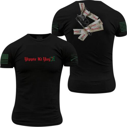 グラント Grunt Style Yippie Ki Yay 2.0 T-Shirt - Black メンズ