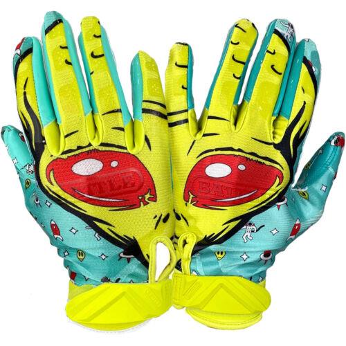 楽天サンガBattle Sports Alien Cloaked Youth Football Gloves - Turqouoise/Green ユニセックス