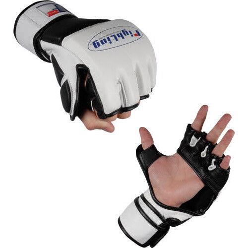 Fighting Sports MMA Grappling Training Gloves - White/Black ユニセックス