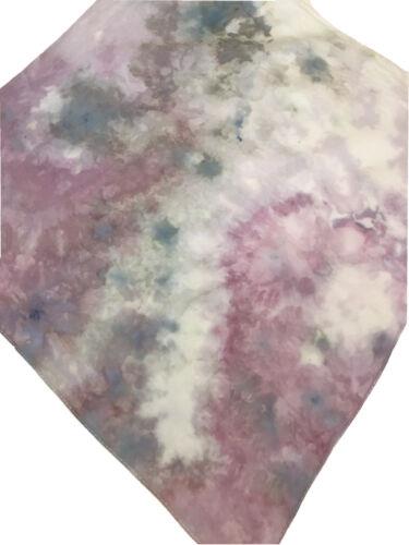 楽天サンガUnbranded Tie Dye Bandana Face Covering Mask Ice Dye 20 x 20 Scarf Purple Blue Watercolor レディース