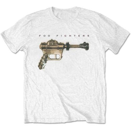 Foo Fighters - Ray Gun - White T-shirt メンズ