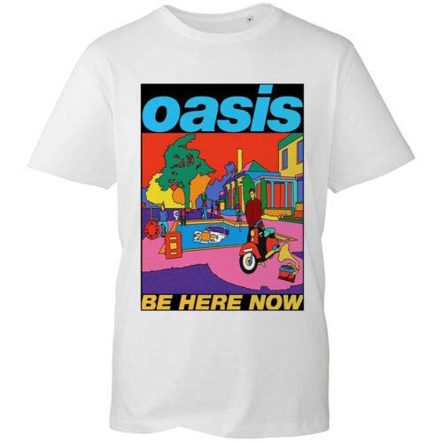 Oasis-Liam Gallagher オアシス Oasis - Be Here Now - White t-shirt Item Information メンズ