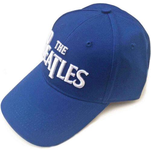 Rock Off The Beatles - Drop T Logo - Mid Blue OSFA Baseball Cap メンズ