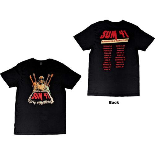 Sum 41 - Does This Look Like All Killer European Tour 2022 - Black t-shirt メンズ