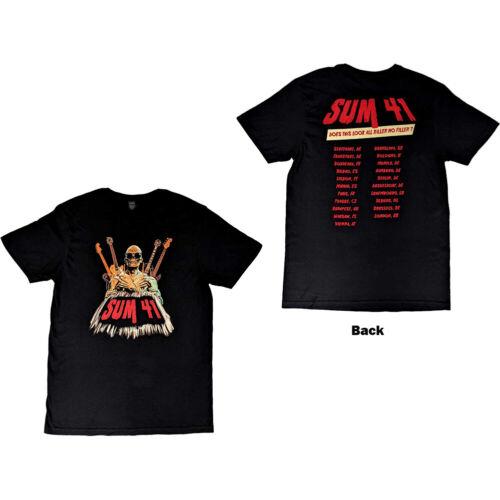 Sum 41 - Does This Look Like All Killer European Tour 2022 - Black t-shirt 