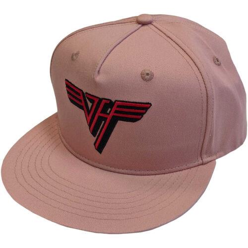 Rock Off Van Halen-Classic Red Logo - OSFA Pink Snapback Baseball Cap メンズ