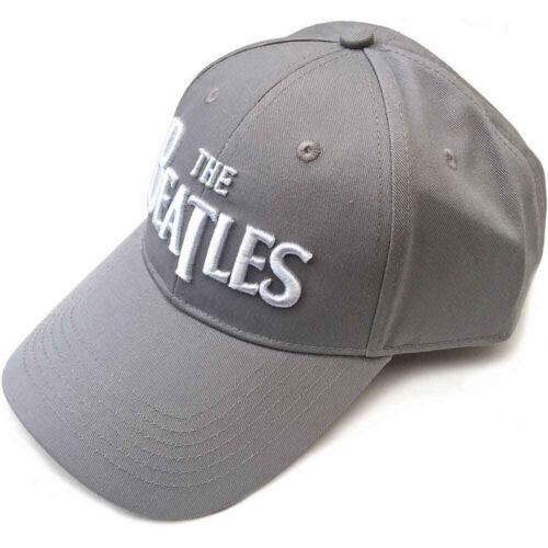 Rock Off The Beatles - Drop T Logo - Grey OSFA Baseball Cap メンズ