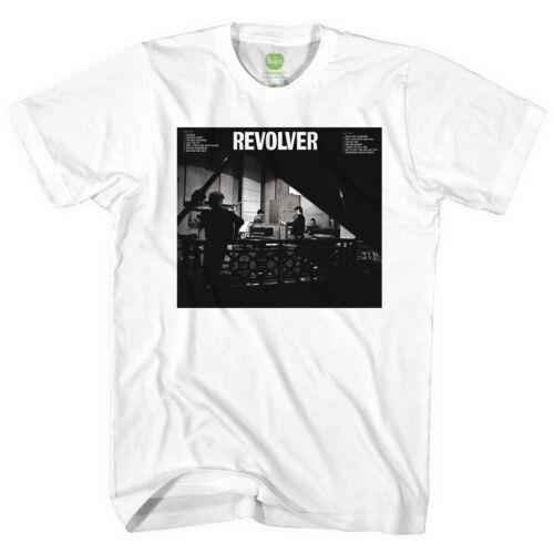 The Beatles-Rubber Soul- ソウル The Beatles - Revolver Studio - White t-shirt メンズ
