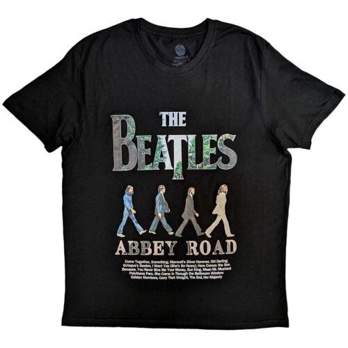 The Beatles-Rubber Soul- ソウル The Beatles - Abbey Road '23 - Black t-shirt メンズ