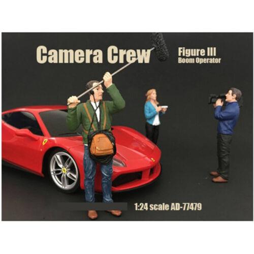 American Diorama Figure III Camera Crew Boom Operator For 1:24 Scale Models