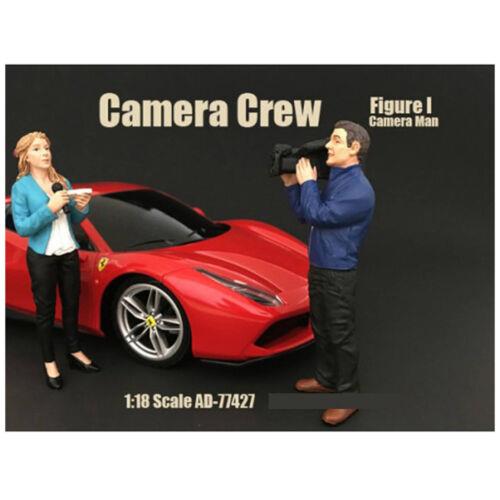 American Diorama Figurine I Camera Man Camera Crew for 1/18 Scale Models