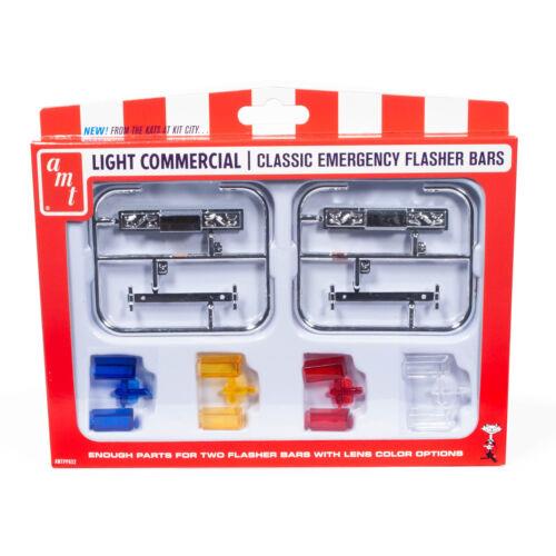 AMT Skill 2 Model Kit Emergency Flasher Bars Set of 10 pieces for 1/25 Model