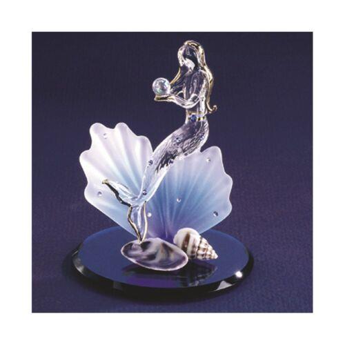 Jewelry Mermaid Glass Figurine