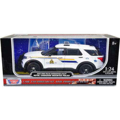 Motormax 1/24 Diecast Model Car 2022 Ford Police