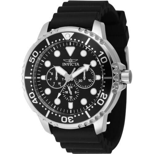 Invicta Men's Watch Pro Diver Quartz Black Rotat
