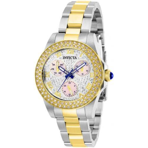 Invicta Women's Watch Angel Crystal Pave and MOP