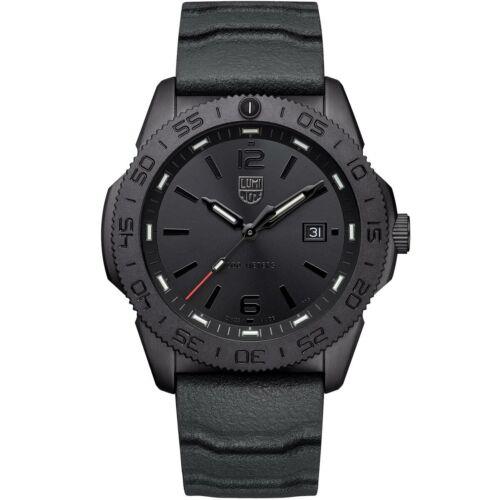 ߥΥå Luminox Men's Watch Pacific Diver Swiss Quartz Black Dial Rubber Strap 3121.BO 