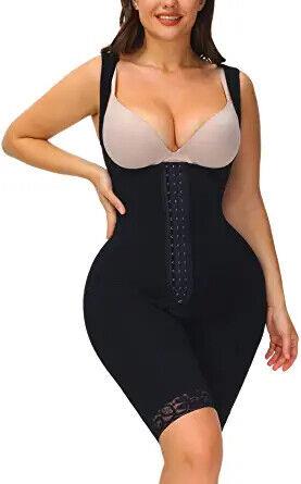 RRXO Fajas Colombianas Body Shaper for Women Tummy Control Shapewear Bodysuit レディース