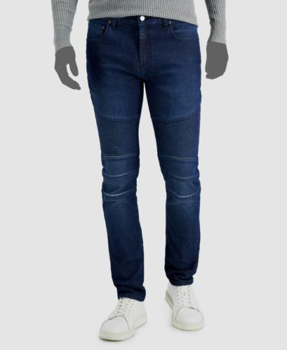 INC International Concepts Inc International Concepts Mens Skinny-Fit Dark Wash Jeans Blue Size 30 メンズ