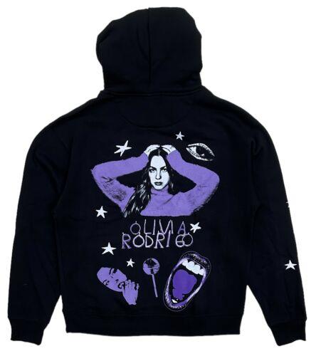 Olivia Rodrigo Official Merchandise Perfect All American Black Hoodie Sweatshirt レディース