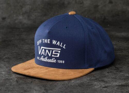 VANS バンズ Vans Off The Wall X Starter Embroidered Wool Blend Snapback Hat Cap in Blue メンズ