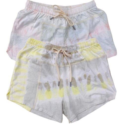 楽天サンガJohn Elliott Women's Reconstructed Handmade Cut-and-Sewn Tie Dye Sweat Shorts レディース