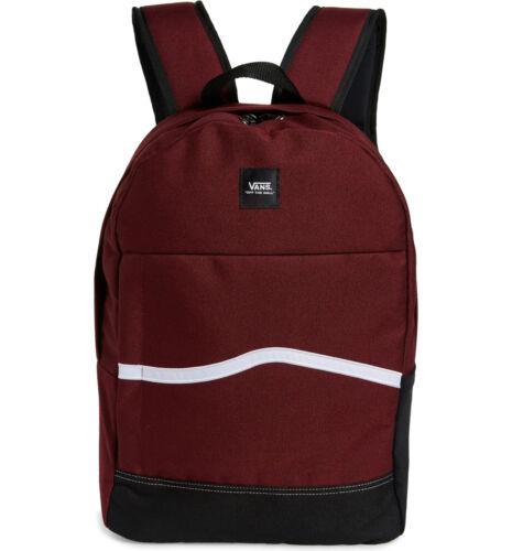 VANS バンズ Vans Off The Wall Men's Construct Skool Backpack With Laptop Sleeve in Burgundy メンズ