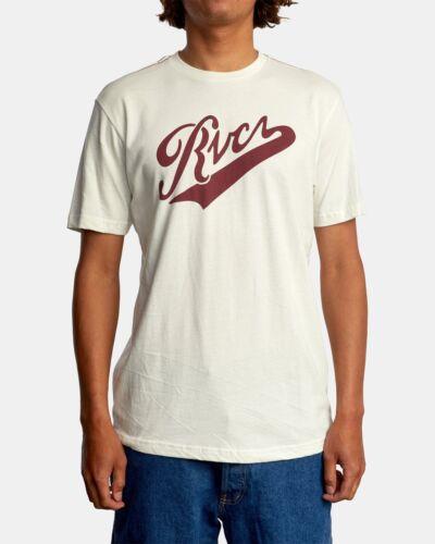 ルーカ RVCA Men's Pennant Short Sleeve Tee T-Shirt - Antique White メンズ