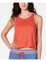 JENNI Intimates Coral Solid Sleepwear Shirt Size: L fB[X