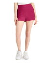 INC Womens Purple Stretch Pocketed Zippered Bengaline Mid-rise Shorts 2 fB[X