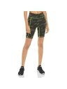 ALL ACCESS Womens Green Fitted Extra Wide Waistband High Waist Shorts M fB[X