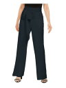 ADRIANNA PAPELL Womens Belted High Rise Tuxedo Style Wide Leg Pants fB[X