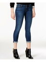 セブンフォーオルマンカインド 7 FOR ALL MANKIND Womens Navy Zippered Pocketed Skinny Jeans Size: 31 レディース