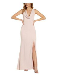 ADRIANNA PAPELL Womens High Slit Cross-back Sleeveless Formal Gown Dress レディース