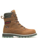 E@ Wolverine Floorhand LX WP Steel Toe 8 W231022 Mens Brown Wide Work Boots Y