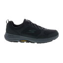 スケッチャーズ Skechers Go Walk Outdoor Woodcrest 216107 Mens Black Athletic Hiking Shoes 11 メンズ