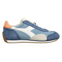fBAh Diadora Equipe H Canvas Stone Wash Lace Up Mens Blue Sneakers Casual Shoes 1747 Y