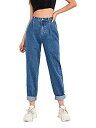 Floerns ファッション パンツ Floerns Womens High Waisted Straight Leg Mom Jeans Blue Pure L カラー:Blue■ご注文の際は、必ずご確認ください。※こちらの商品は海外からのお取り寄せ商品となりますので、ご入金確認後、商品お届けまで3から5週間程度お時間を頂いております。※高額商品(3万円以上)は、代引きでの発送をお受けできません。※ご注文後にお客様へ「注文確認のメール」をお送りいたします。それ以降のキャンセル、サイズ交換、返品はできませんので、あらかじめご了承願います。また、ご注文をいただいてからの発注となる為、メーカー在庫切れ等により商品がご用意できない場合がございます。その際には早急にキャンセル、ご返金いたします。※海外輸入の為、遅延が発生する場合や出荷段階での付属品の箱つぶれ、細かい傷や汚れ等が発生する場合がございます。※商品ページのサイズ表は海外サイズを日本サイズに換算した一般的なサイズとなりメーカー・商品によってはサイズが異なる場合もございます。サイズ表は参考としてご活用ください。Floerns ファッション パンツ Floerns Womens High Waisted Straight Leg Mom Jeans Blue Pure L カラー:Blue