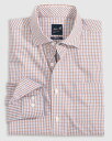 Wj[ I[ johnnie-O Acadia Performance Button Up Shirt Brick Size L MC-7607480 Y