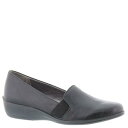 LifeStride CtXgCh Lifestride Women's Isabelle Wedge Loafer Shoes black Size 6.5 fB[X