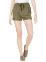 American Rag Women's Cotton Layered Casual Shorts Green Size X-Large fB[X