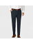 HAGGAR Mens H26 Navy Flat Front Stretch Pants 32W X 30L 