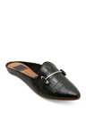 h`FB[^ DOLCE VITA Womens Black Gram Pointed Toe Slip On Leather Dress Mules 7.5 fB[X