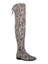MARC FISHER Womens Gray Humor Almond Toe Block Heel Zip-Up Dress Boots 5 M レディース