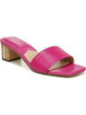 tRTg FRANCO SARTO Womens Pink Cruella Open Slip On Leather Slide Sandals 6.5 M fB[X